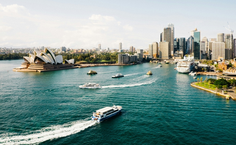 Envol pour l'Australie